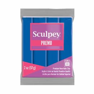 Sculpey Premo Oven-Bake Clay (2oz bar) - Cobalt Blue Hue